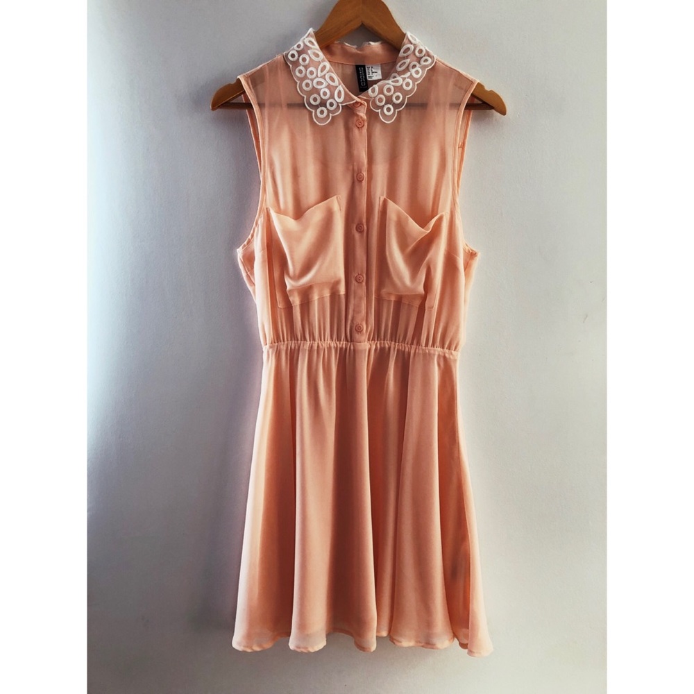 Peach Dress